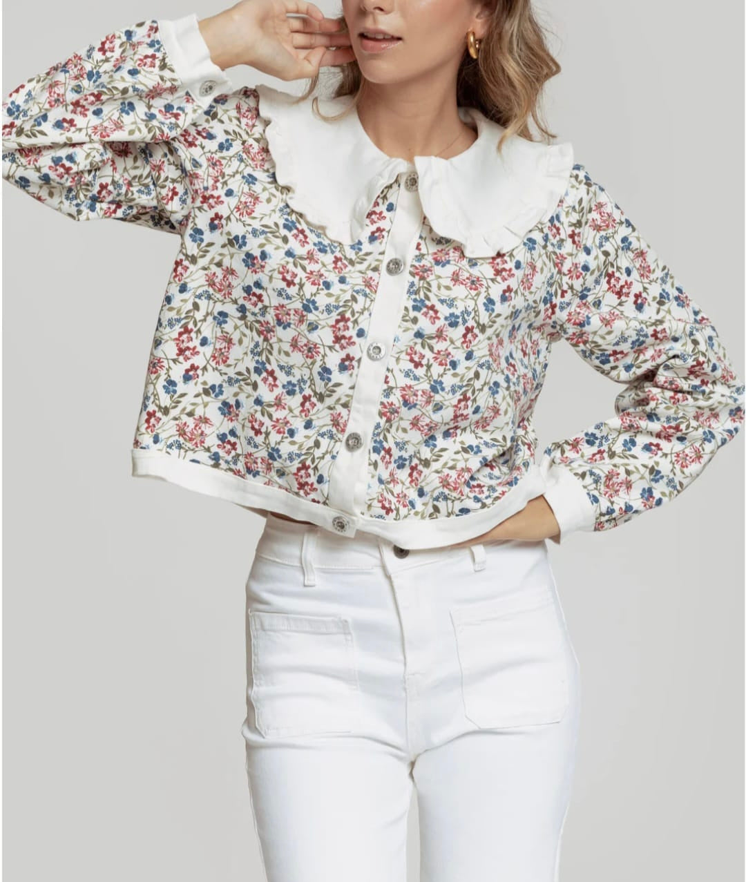 Chaqueta Flowers