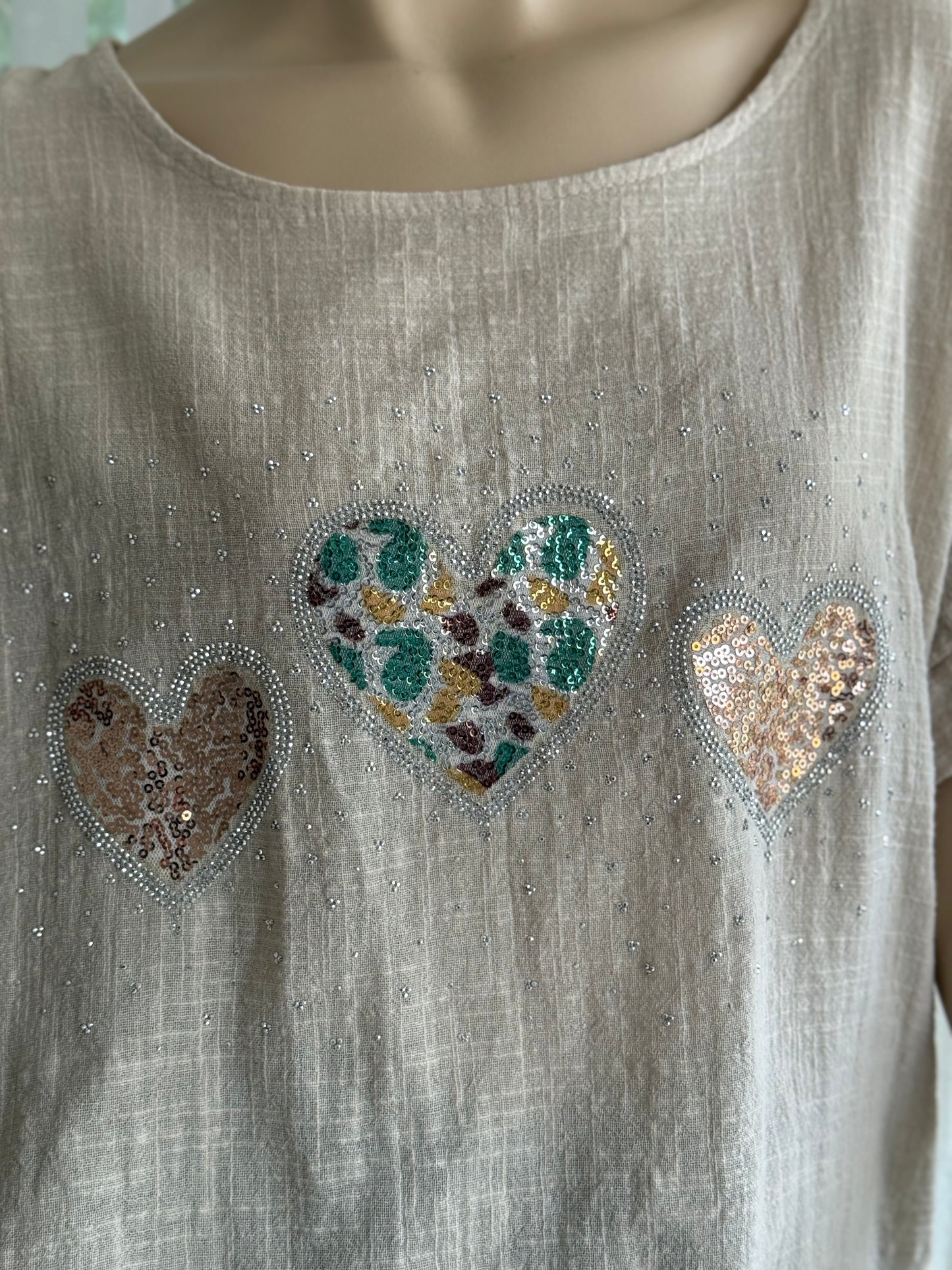 Blusa Hearts